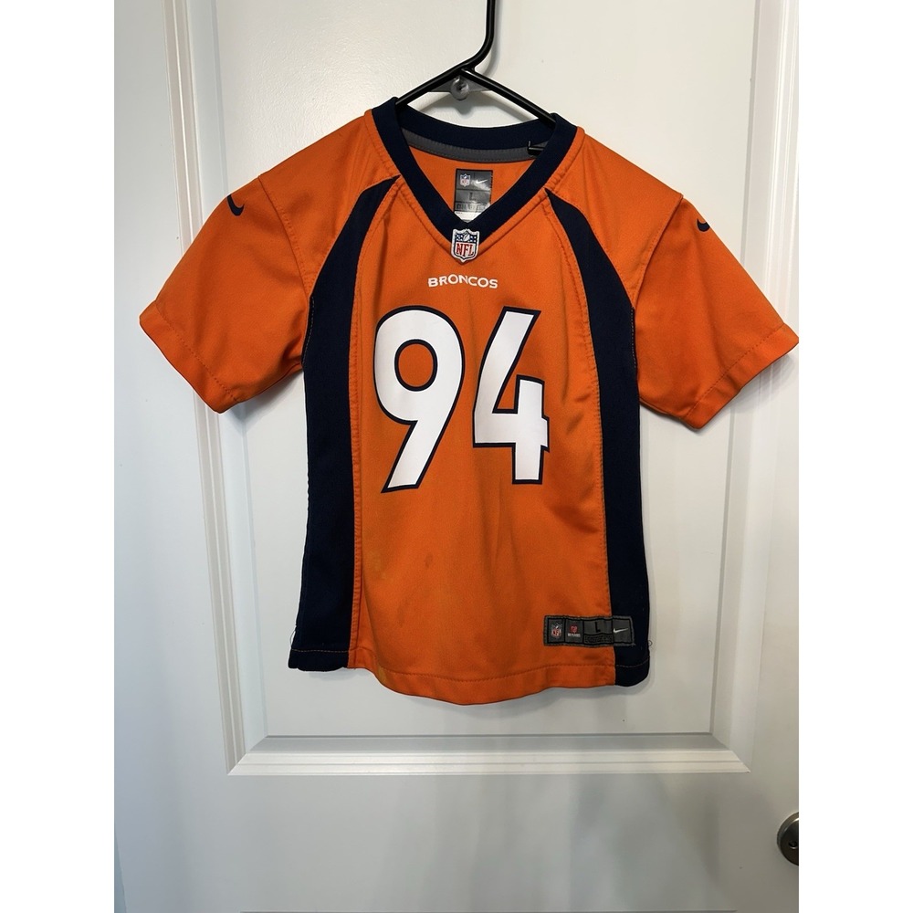 Nike On Field Denver Broncos DEMARCUS WARE #94 NFL Football Jersey KIDS Large